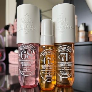 Sol de Janeiro body spray bundle.